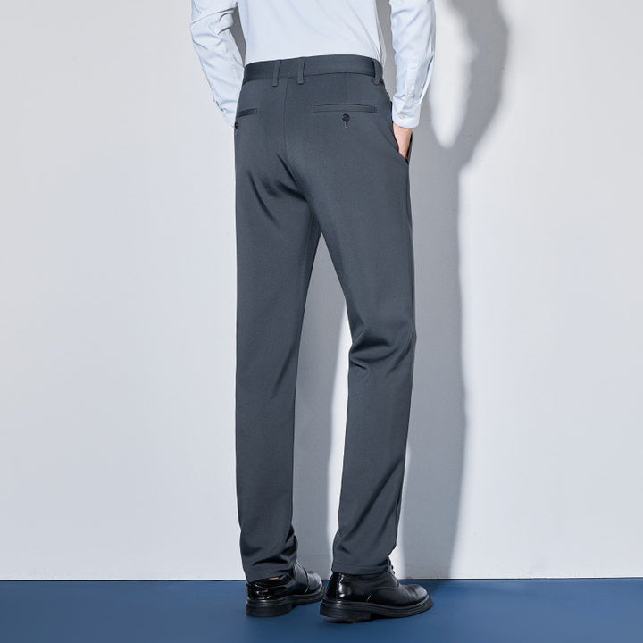 Herren Elegante Business-Hose mit geradem Schnitt und elastischem Bund Echo Archiv