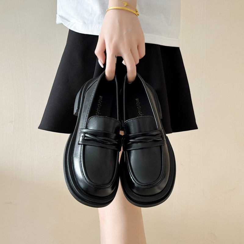 Damen Modische Loafers mit Schleifen Echo Archiv