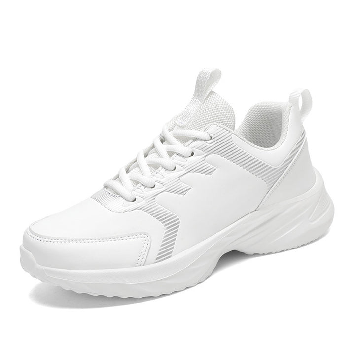 Unisex nan urbaner Komfort-Sneaker mit gepolsterter Keilsohle atmungsaktiver Meshzunge und robustem Kunstlederbesatz Echo Archiv
