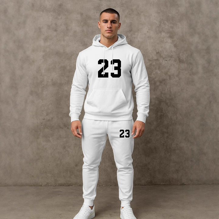 Herren Premium Sportanzug mit lässigem Grafikdesign Echoarchiv