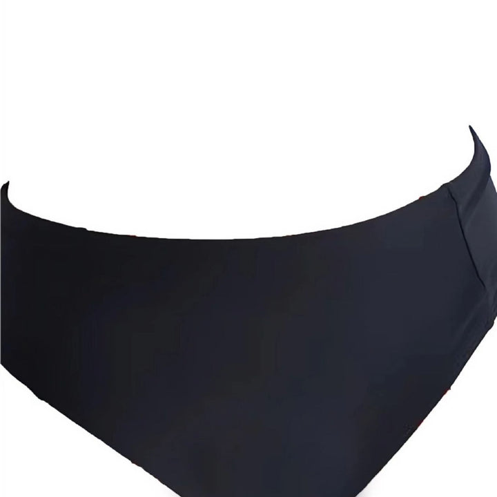 Damen Bandeau-Bikini mit dekorativer Blütenapplikation und elegantem Schnitt Echo Archiv