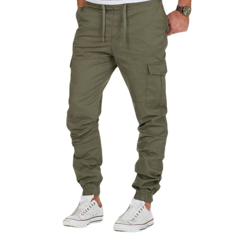 Herren Cargo-Hose mit elastischem Bund und praktischen Taschen Echoarchiv