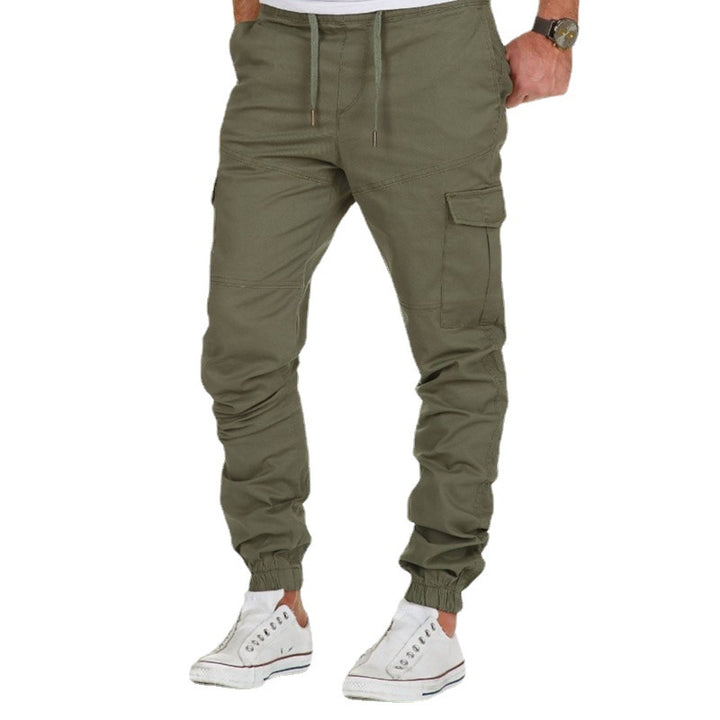 Herren Cargo-Hose mit elastischem Bund und praktischen Taschen Echoarchiv