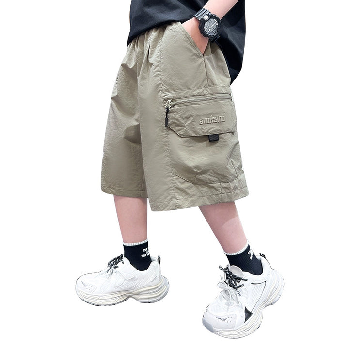 Herren Cargo-Shorts mit seitlichen Reißverschlusstaschen von Echo Archiv