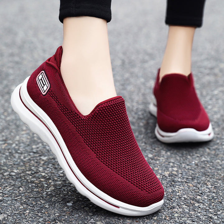 Unisex nan ultraleichter Strick-Slipper mit adaptiver Memory-Innensohle und flexibler Wellenlaufsohle Echo Archiv