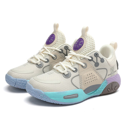 Damen Colorblock-Sneaker mit atmungsaktivem Mesh und gepolsterter Komfortsohle – Névara