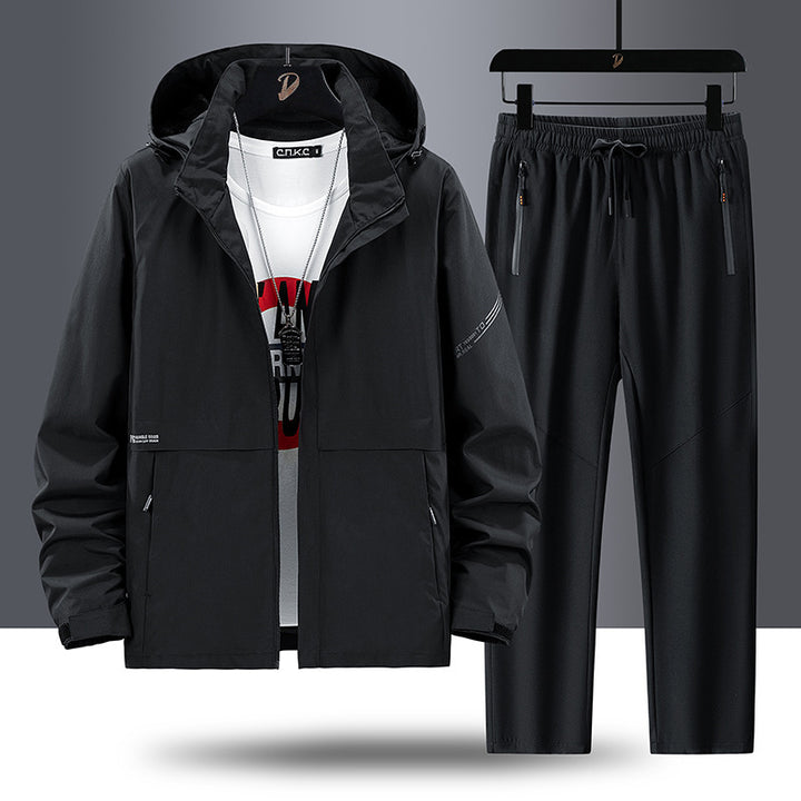 Herren Praktisches Sportset mit Jacke und Hose Echo Archiv