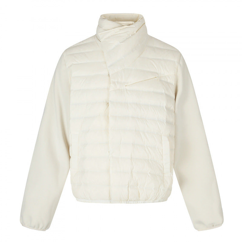 Damen Leichte Hybrid‑Steppjacke mit gesteppter Front und Fleeceärmeln Echo Archiv
