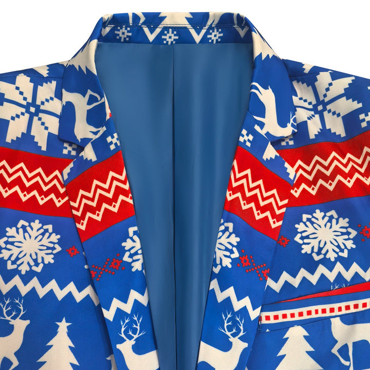 Herren festlicher Weihnachts-Blazer Echoarchiv