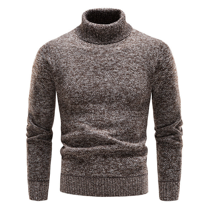 Herren Rollkragenpullover aus weicher Strickware Echoarchiv