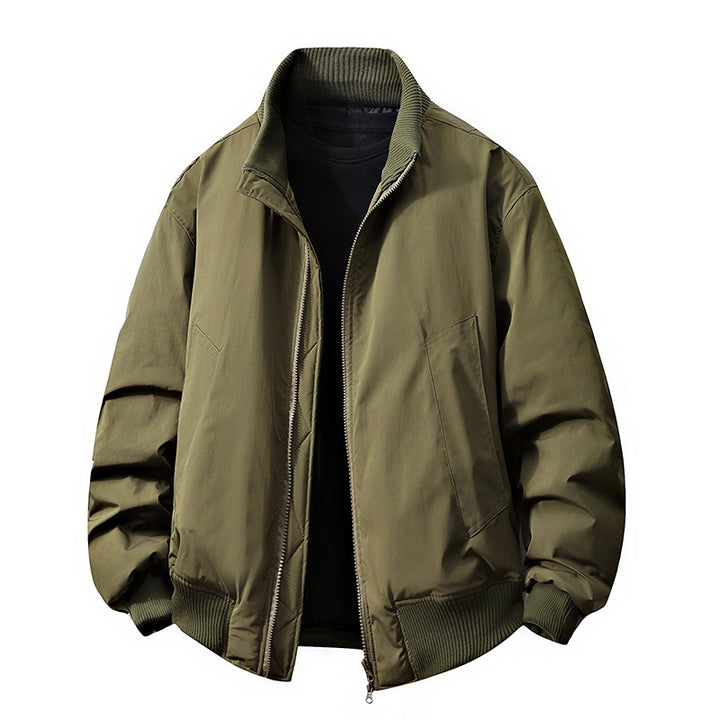 Herren lässige Übergangsjacke im minimalistischen Design Echoarchiv