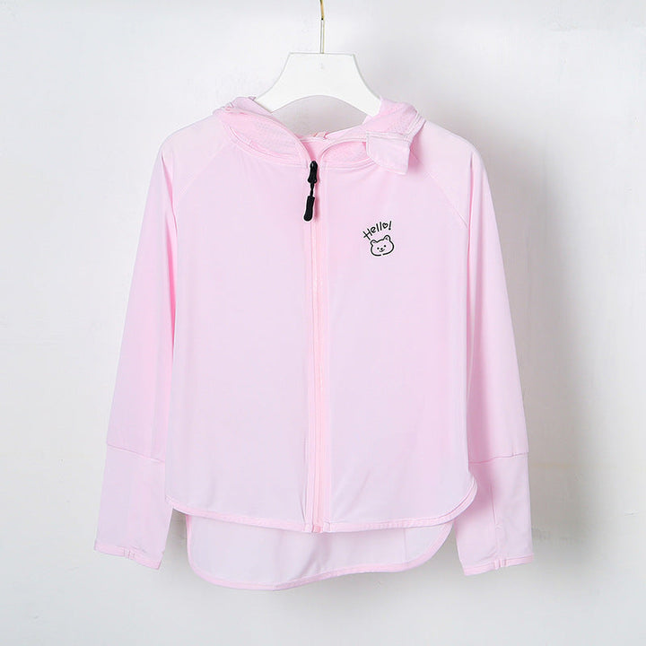 Damen Leichte Sportjacke mit Kapuze und atmungsaktiven Eigenschaften Echo Archiv