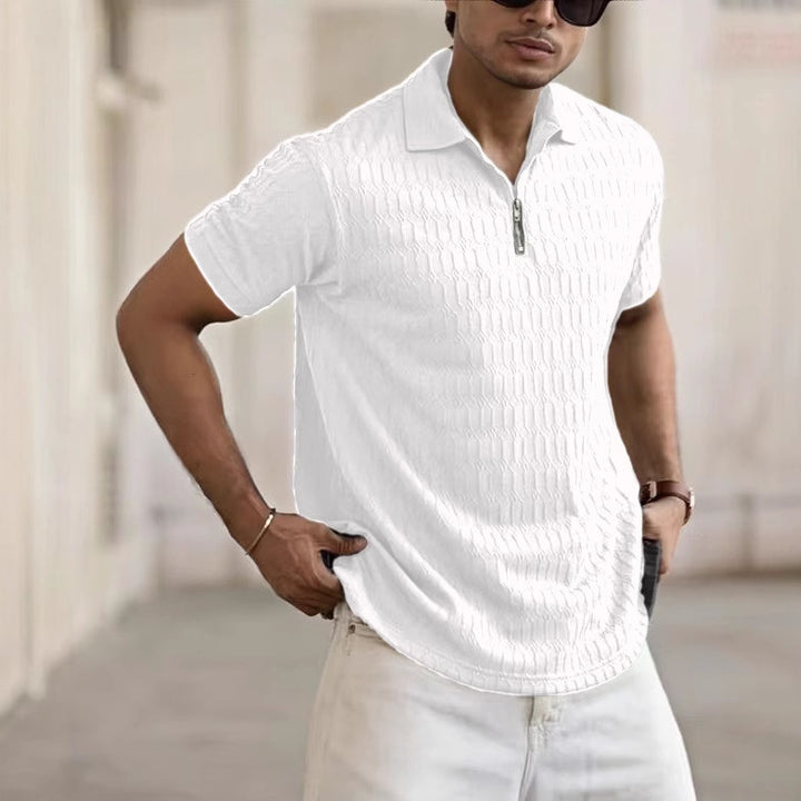 Herren Kurzarm Poloshirt Echoarchiv