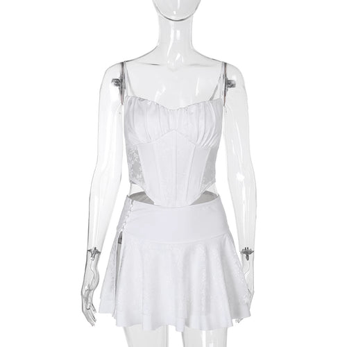 Damen Corsagenkleid mit filigranen Spitzenakzenten Echo Archiv