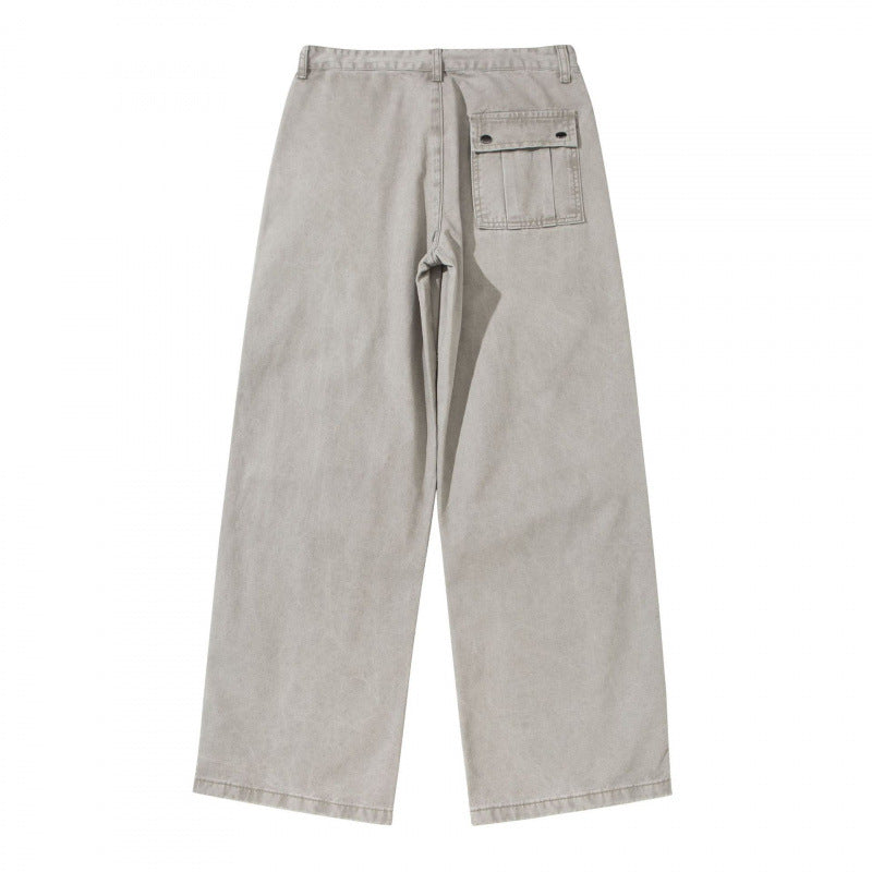 Damen Weite Utility-Hose aus robustem Canvas mit verstärkten Knie-Paneelen Echo Archiv