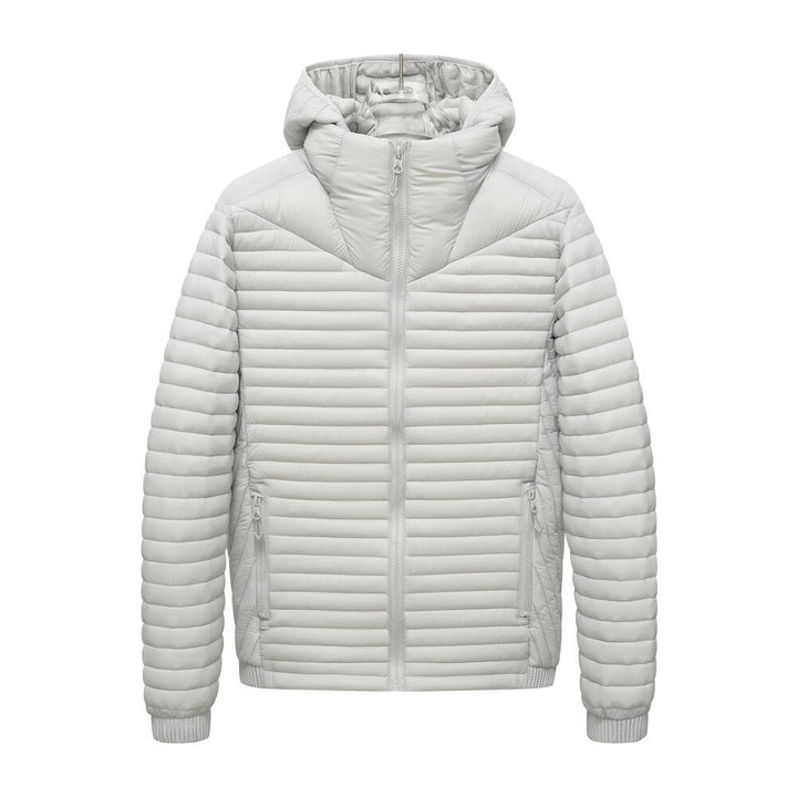 Herren Leichte Steppjacke mit Kapuze Echo Archiv