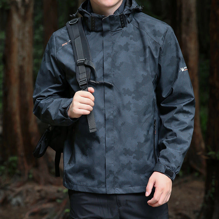 Herren wetterfeste Outdoor-Jacke Echo Archiv