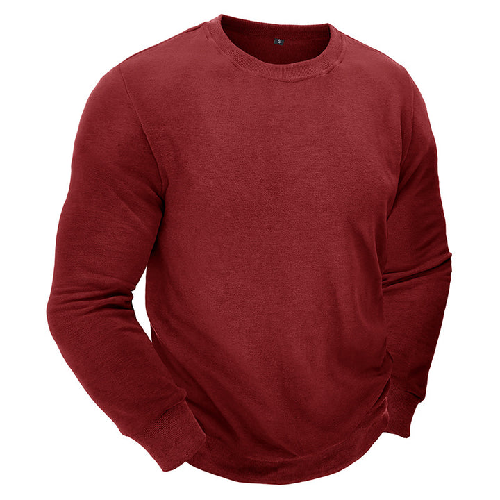 Herren Bequemer Rundhals Sweatshirt Echoarchiv