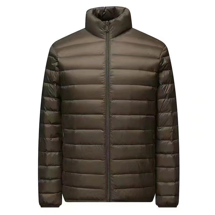 Herren nan ultraleichte Packbare Microsteppjacke mit Stehkragen, wattierter Isolierung und windabweisender Hülle Echo Archiv