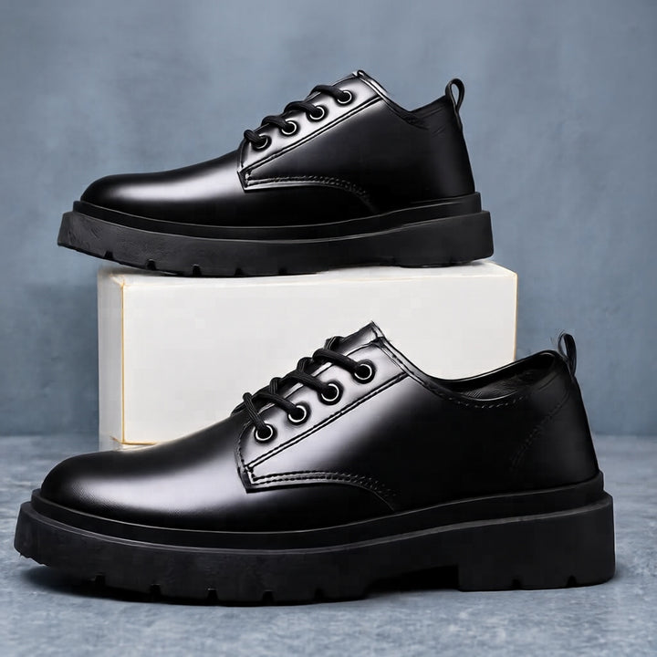 Herren Modische Schnürschuhe mit Robustem Profil Echoarchiv