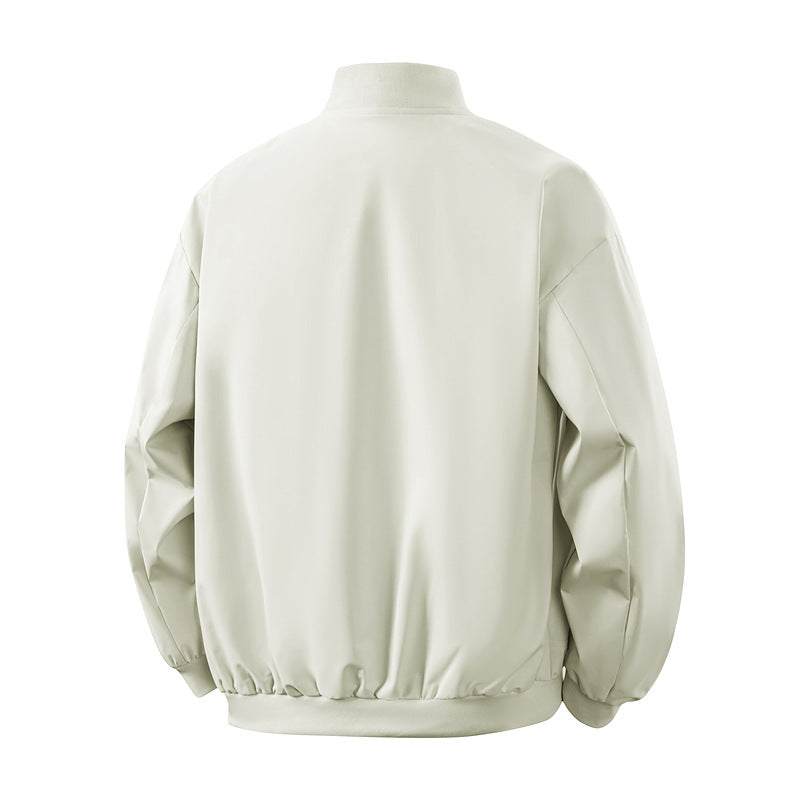 Herren modische Windjacke mit praktischen Taschen Echoarchiv