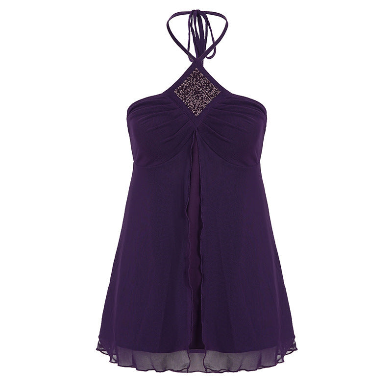 Damen Halteroberteil mit elegantem Spitzendetail Echo Archiv