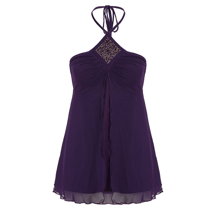 Damen Halteroberteil mit elegantem Spitzendetail Echo Archiv