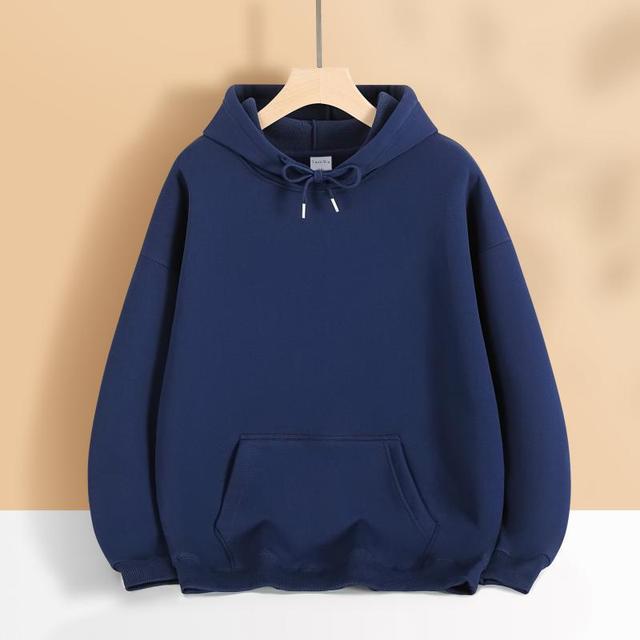 Damen oversized Kapuzenpulloverkleid mit Kängurutasche, verlängerter Silhouette und weichem French-Terry – Auréline