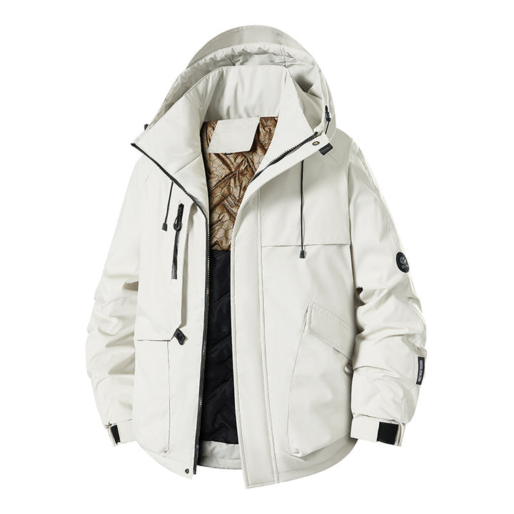 Herren wasserabweisende Funktionsjacke mit Fleecefutter Echoarchiv