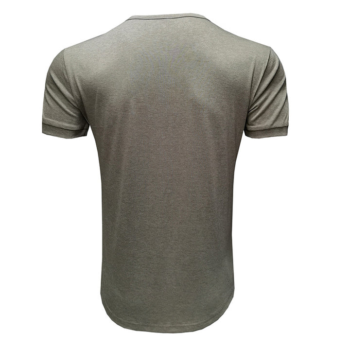 Herren Rundhals T-Shirt mit atmungsaktiver Baumwolle Echoarchiv