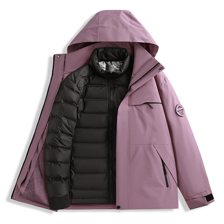 Damen Multifunktionale und wetterfeste Outdoor-Jacke Echo Archiv