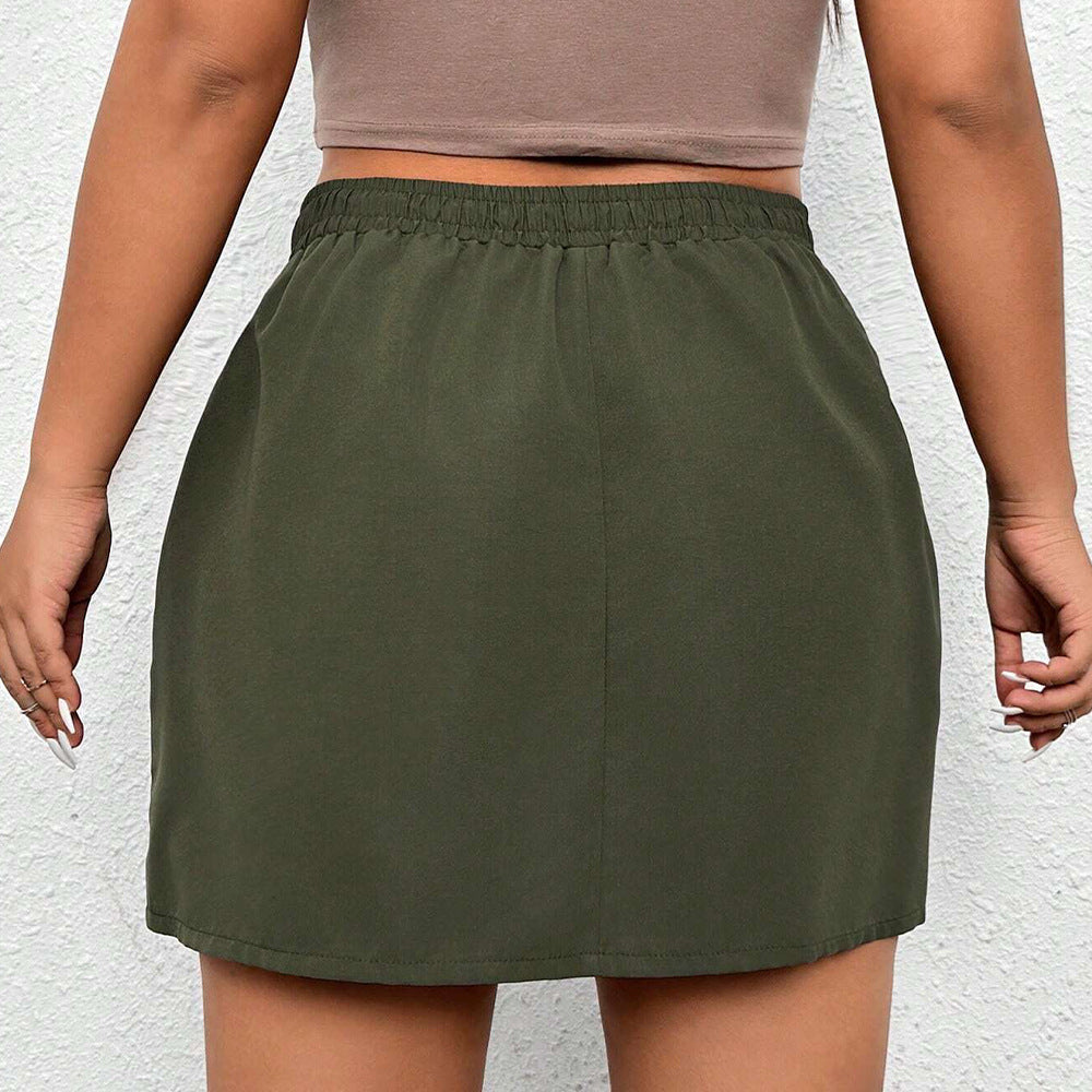 Damen Minirock mit praktischen Taschen und verstellbarem Taillenbund Echo Archiv