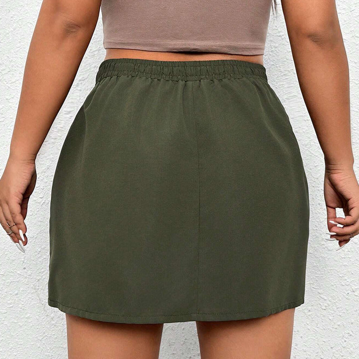 Damen Minirock mit praktischen Taschen und verstellbarem Taillenbund Echo Archiv
