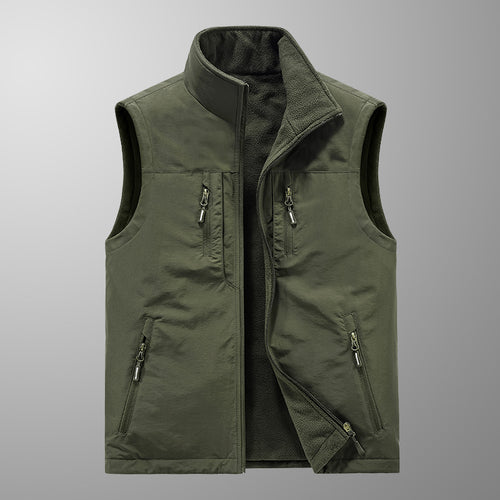 Herren Praktische Fleece-Weste Echo Archiv