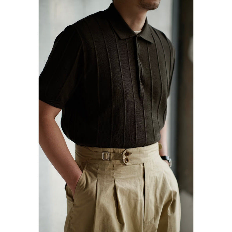 Herren Poloshirt mit strukturiertem Design Echo Archive