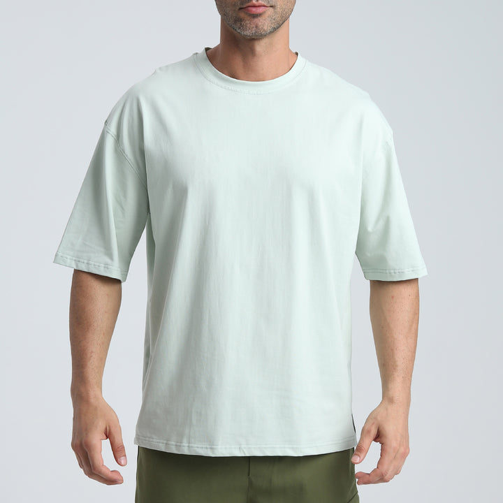 Herren Bequemes Loose-Fit T-Shirt aus hochwertiger Baumwolle Echoarchiv