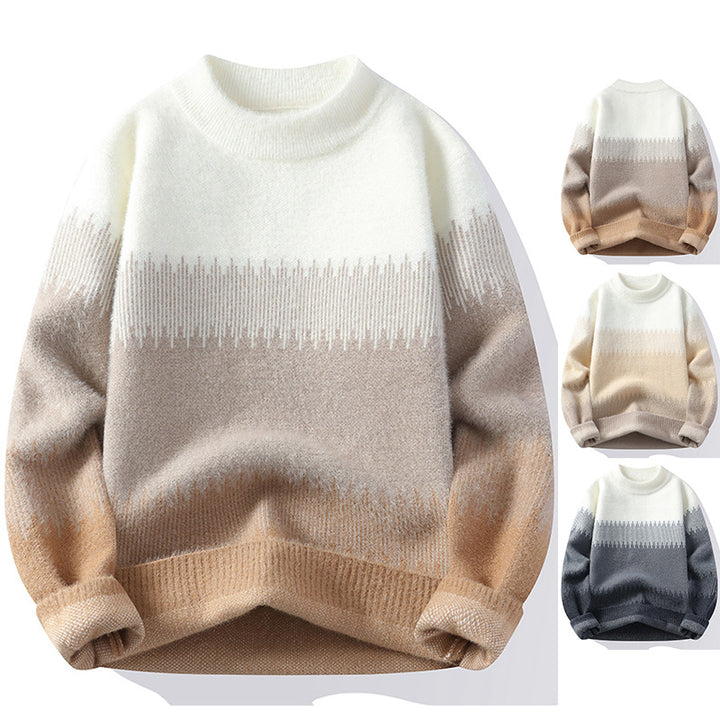 Damen Kuscheliger Pullover mit modernem Farbverlauf Echoarchiv