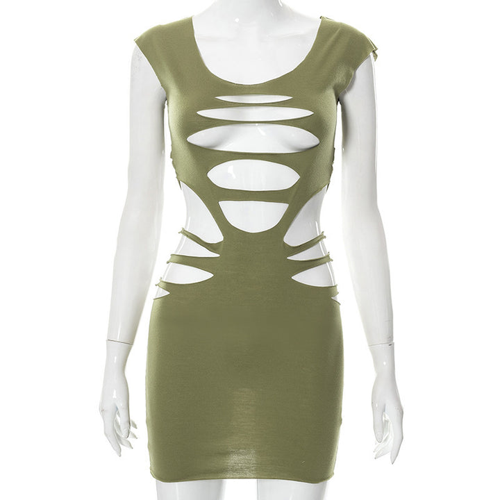Damen figurbetontes Cut-out Kleid Echo Archiv