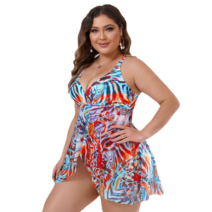 Damen stilvolles Bade-Kleid Echo Archiv