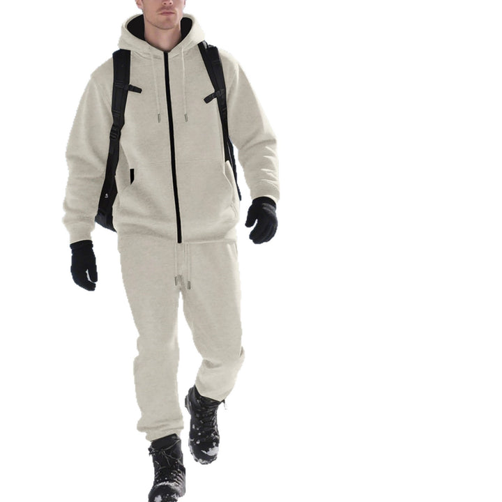 Herren Funktions-Jogginganzug mit warmem Futter und praktischen Taschen Echoarchiv