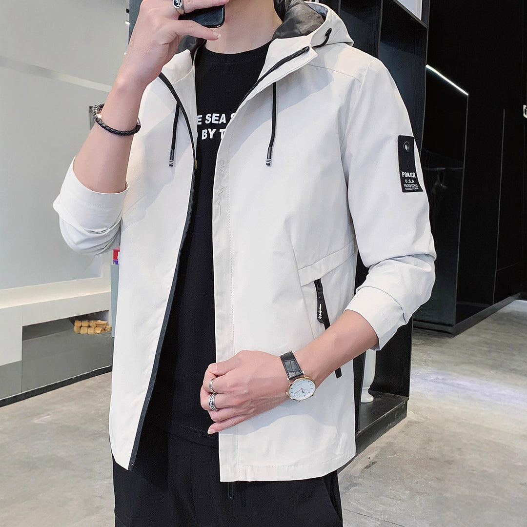 Herren Lässige Outdoorjacke Echo Archiv