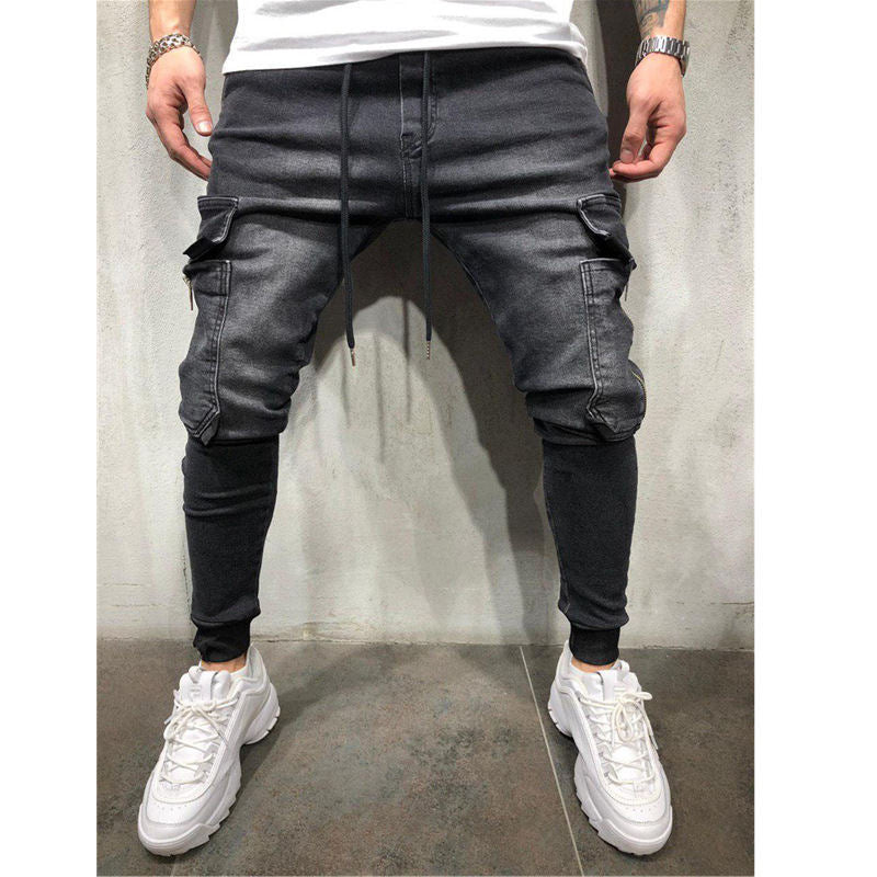 Herren Cargo-Jogginghose mit modischem Slim-Fit Schnitt und praktischen Taschen Echoarchiv