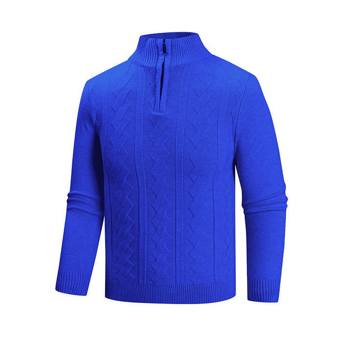 Herren Strickpullover mit hohem Kragen Echoarchiv