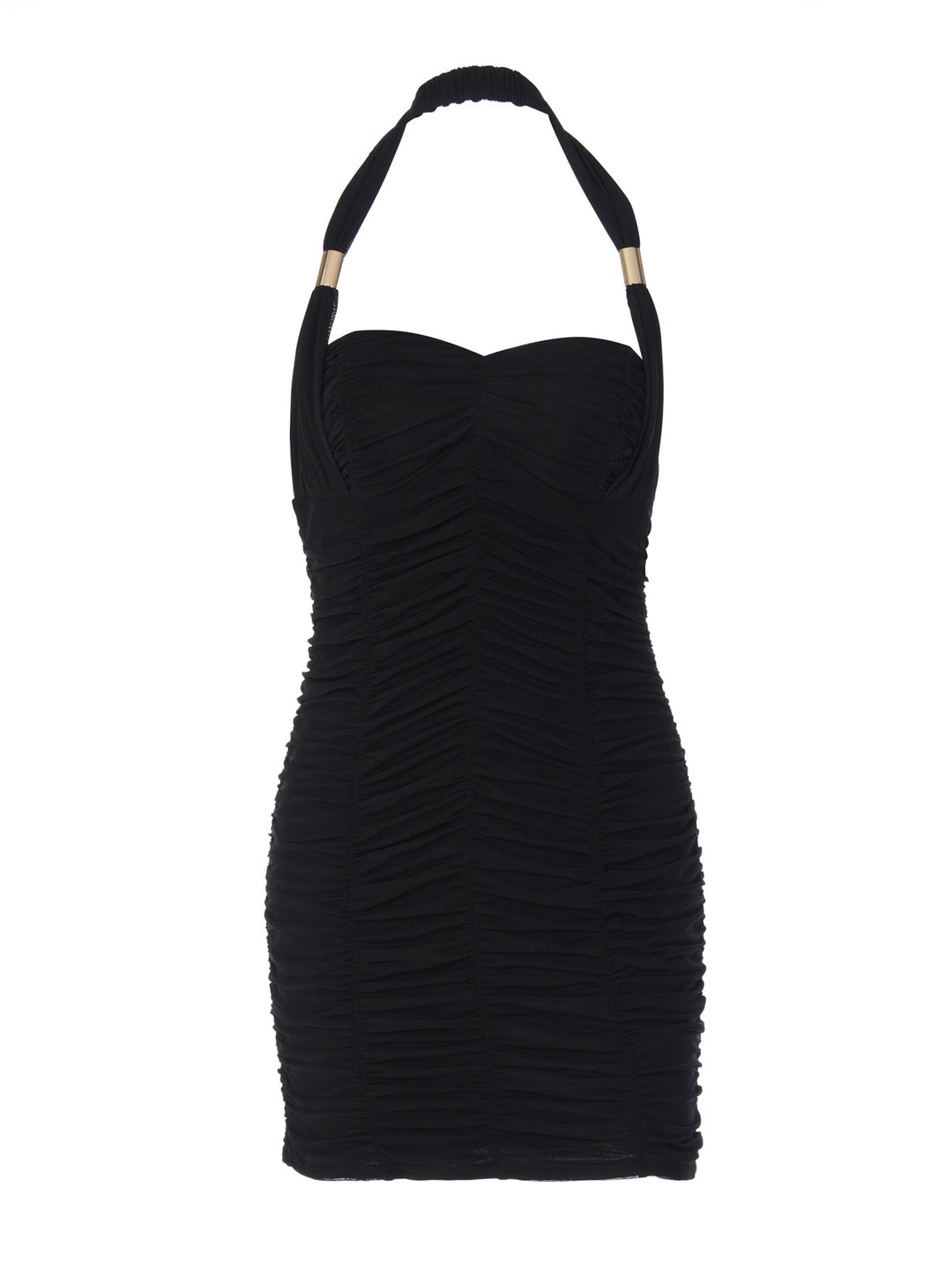 Damen Cocktailkleid mit gerafftem Design und elegantem Träger Echo Archiv