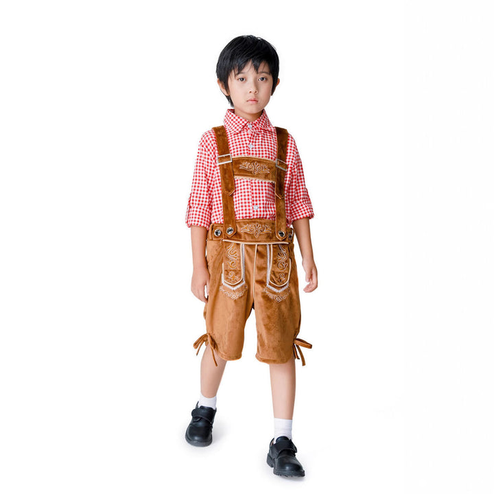 Jungen Trachten-Shorts mit eleganten Stickereien Echo Archiv