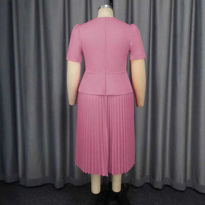 Damen elegantes Blazer-Kleid mit plissiertem Rock Echo Archiv