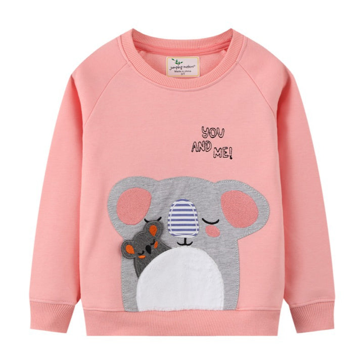 Mädchen Sweatshirt mit niedlichem Koala-Motiv Echo Archiv
