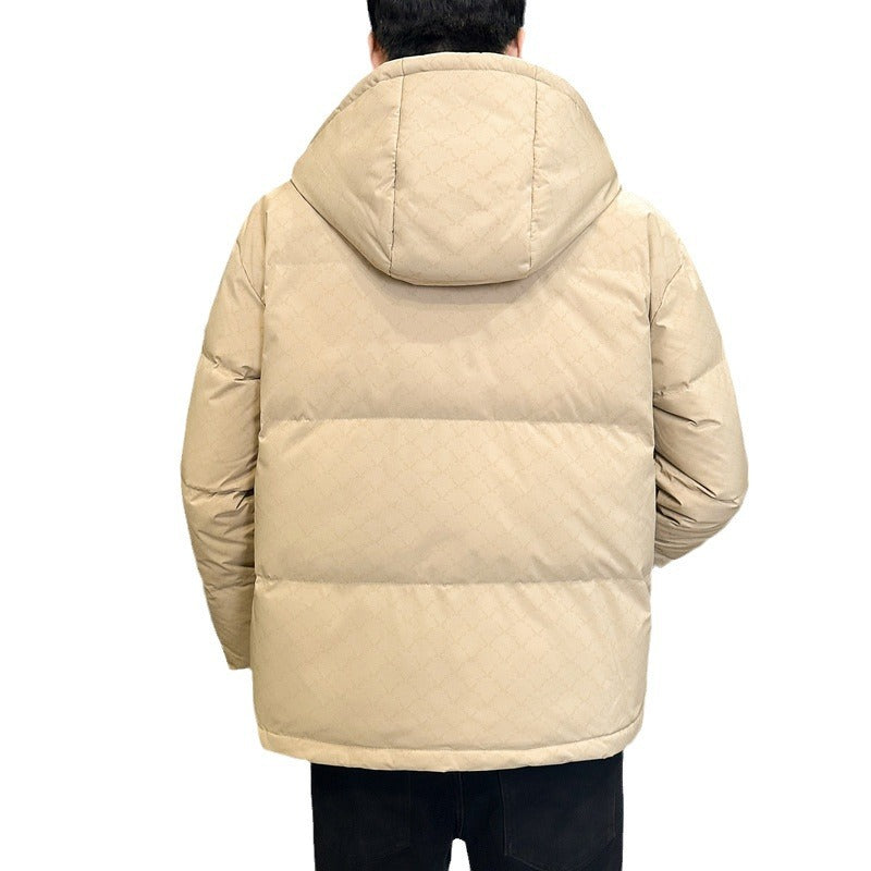 Herren modische Steppjacke mit verstellbarem Kragen und isolierendem Innenfutter Echoarchiv