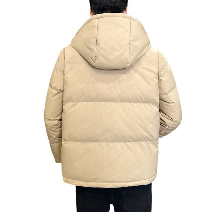 Herren modische Steppjacke mit verstellbarem Kragen und isolierendem Innenfutter Echoarchiv