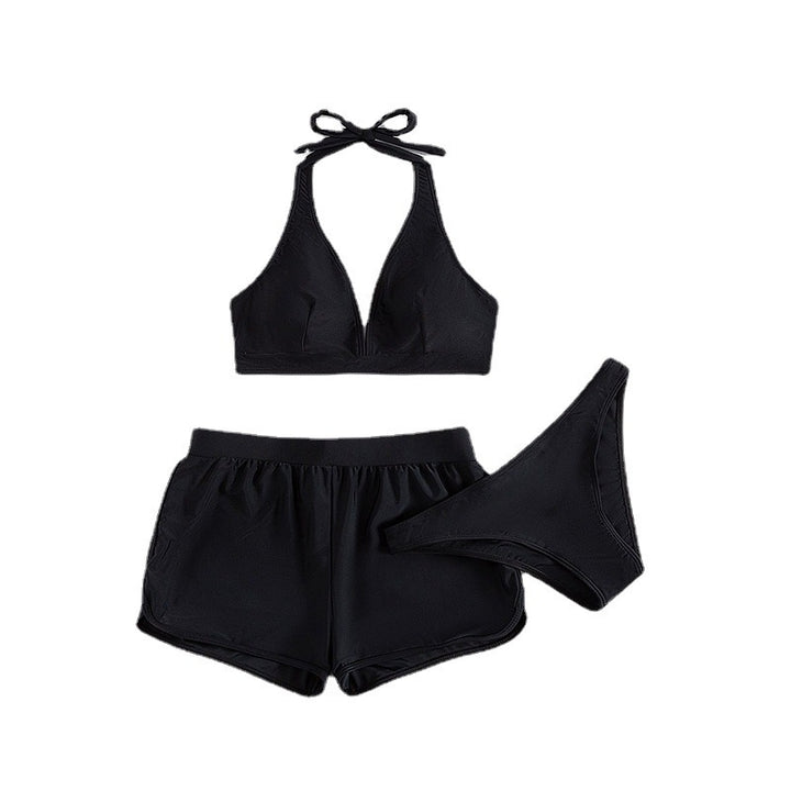 Damen Sportliches Bikini-Set mit verstellbarem Halterneck Echo Archiv